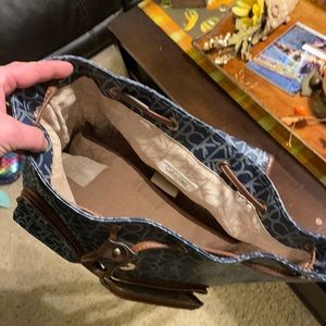 Calvin Klein leather backpack